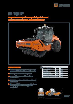 Walzenzüge Hamm H 16i P