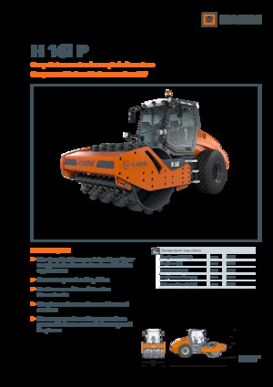 Walzenzüge Hamm H 16i P