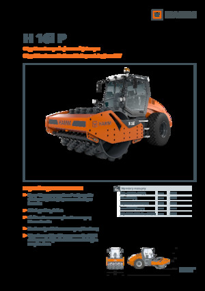 Walzenzüge Hamm H 16i P