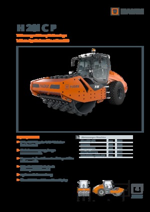 Walzenzüge Hamm H 20i C-P