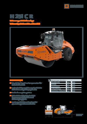 Walzenzüge Hamm H 25i C R