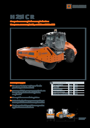 Walzenzüge Hamm H 25i C R