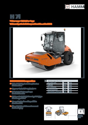 Walzenzüge Hamm H 7i