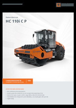 Walzenzüge Hamm HC 110i C P