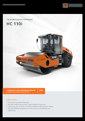 Walzenzüge Hamm HC 110i