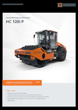 Walzenzüge Hamm HC 120i P