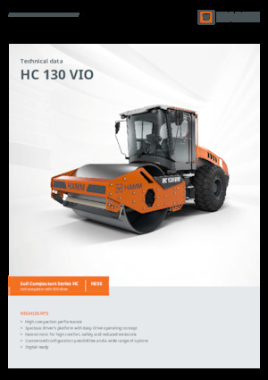 Walzenzüge Hamm HC 130 VIO