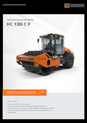 Walzenzüge Hamm HC 130i C P