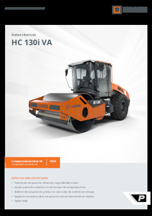 Walzenzüge Hamm HC 130i VA