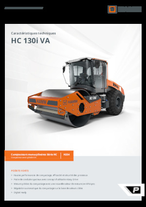 Walzenzüge Hamm HC 130i VA