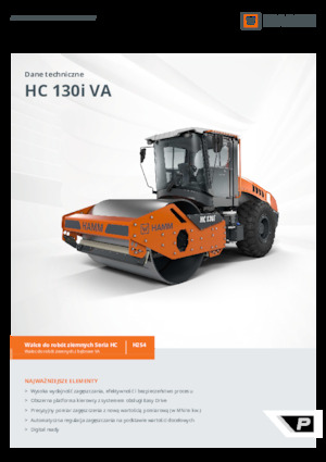 Walzenzüge Hamm HC 130i VA