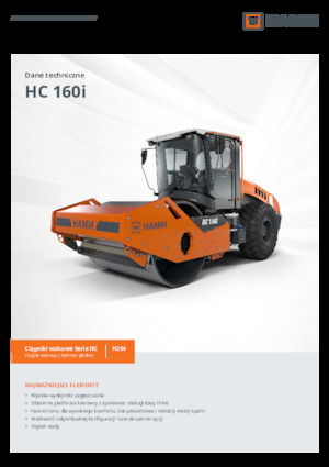 Walzenzüge Hamm HC 160i
