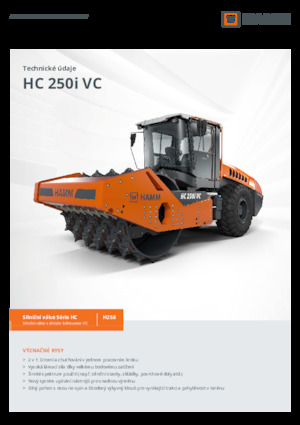 Walzenzüge Hamm HC 250i VC