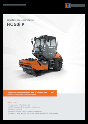 Walzenzüge Hamm HC 50i P