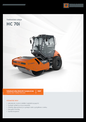 Walzenzüge Hamm HC 70i