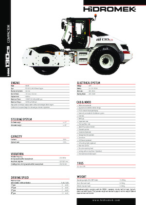 Walzenzüge Hidromek HMK 130 CS