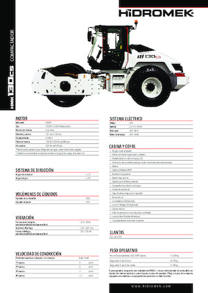 Walzenzüge Hidromek HMK 130 CS