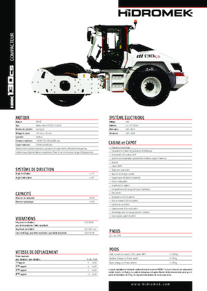 Walzenzüge Hidromek HMK 130 CS