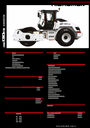 Walzenzüge Hidromek HMK 130 CS