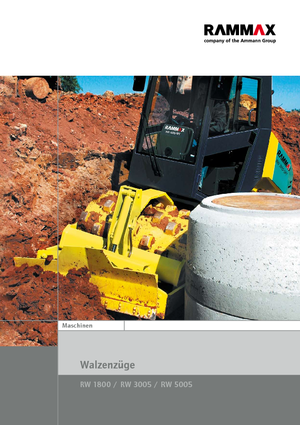 Walzenzüge Ammann ASC 50 HDPD