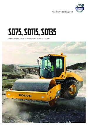 Walzenzüge Volvo SD75