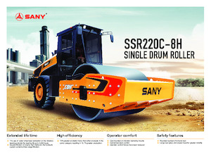 Walzenzüge Sany SSR220C-8H 