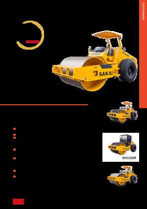 Walzenzüge Sakai SV520TF