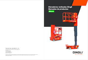 Senkrechtmast-Arbeitsbühnen Dingli GTWY11-1300