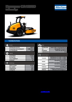 Walzenzüge Dynapac CA 1300 D