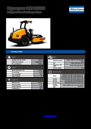 Walzenzüge Dynapac CA 1300 D
