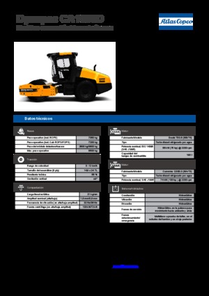 Walzenzüge Dynapac CA 1500 D