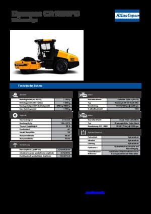 Walzenzüge Dynapac CA 1500 PD