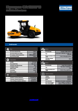 Walzenzüge Dynapac CA 1500 PD