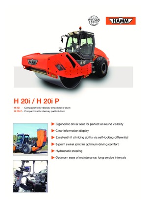 Walzenzüge Hamm H 20i