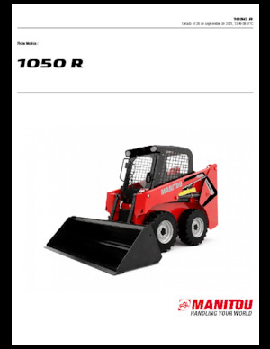 Kompaktlader Manitou 1050R