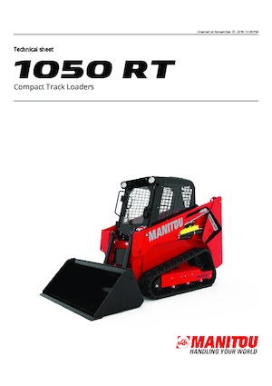 Kompaktlader Manitou 1050RT