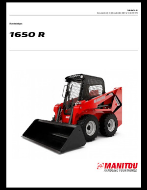 Kompaktlader Manitou 1650R