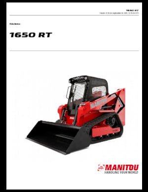 Kompaktlader Manitou 1650RT