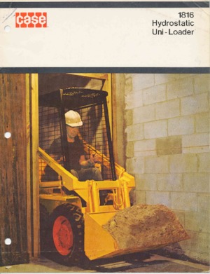 Kompaktlader Case 1816 