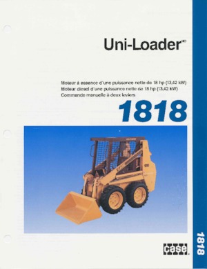 Kompaktlader Case 1818 