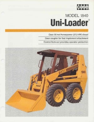 Kompaktlader Case 1845C 