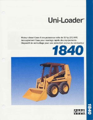 Kompaktlader Case 1845C 