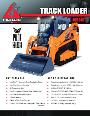 Kompaktlader Mustang 1850RT