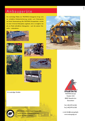 Kompaktlader Mustang 2012