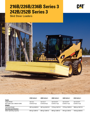 Kompaktlader Caterpillar 216B II