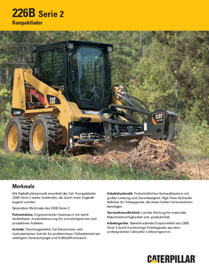 Kompaktlader Caterpillar 226B II