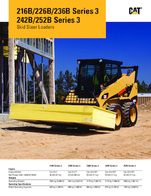 Kompaktlader Caterpillar 226B Series 3