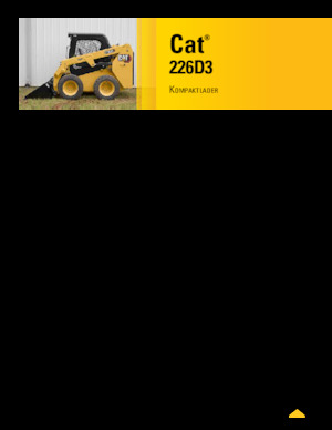 Kompaktlader Caterpillar 226D