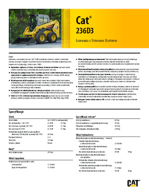 Kompaktlader Caterpillar 236D Series 3