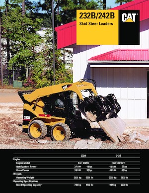 Kompaktlader Caterpillar 232B